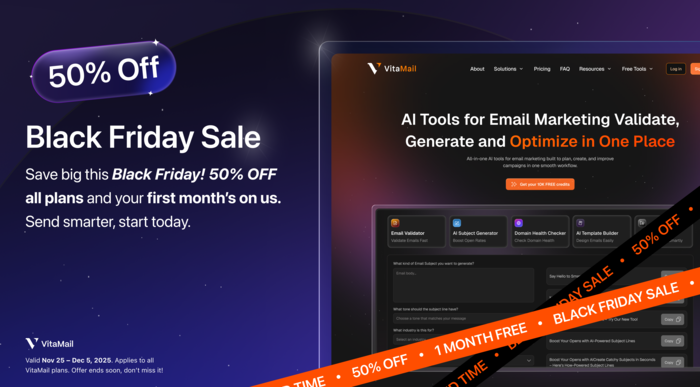 vitamail bfcm saas deal vitamail bfcm saas deal