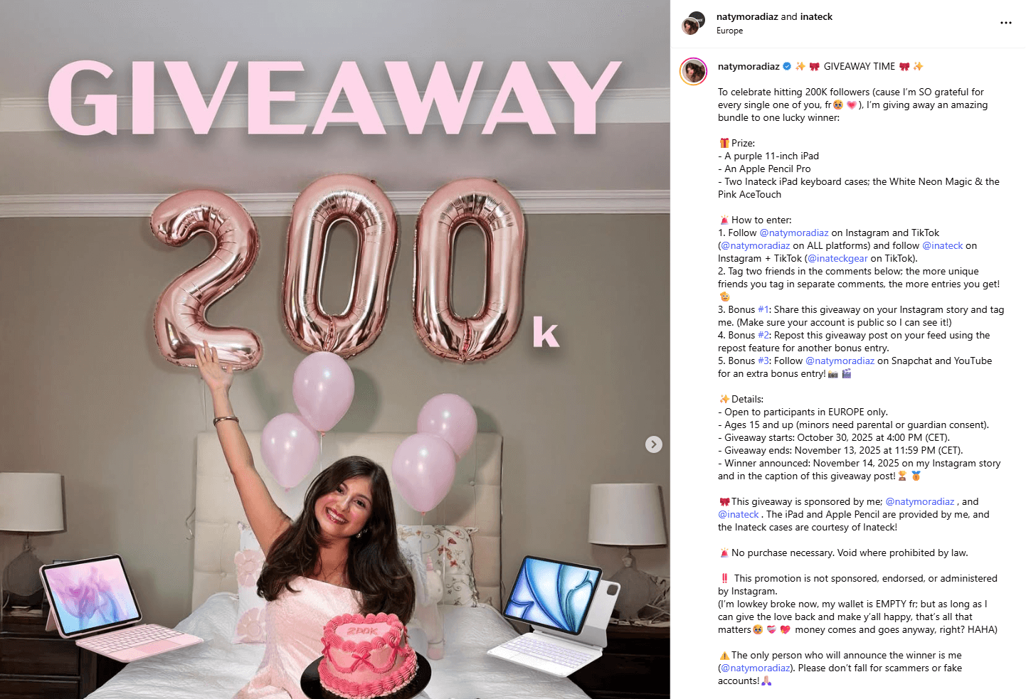 15 Instagram Giveaway Ideas: Examples & Tips [2026]