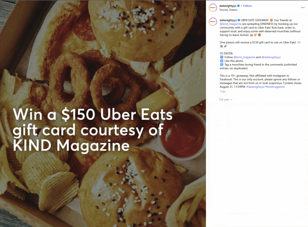 collaborative giveaway idea collaborative giveaway idea