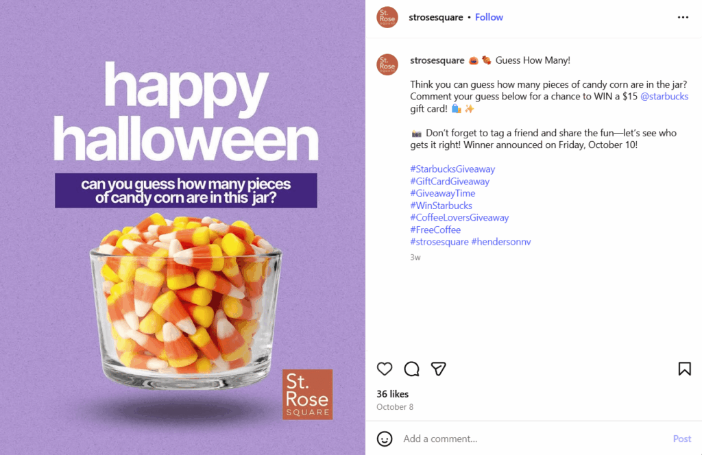 comment to enter giveaway example comment to enter giveaway example