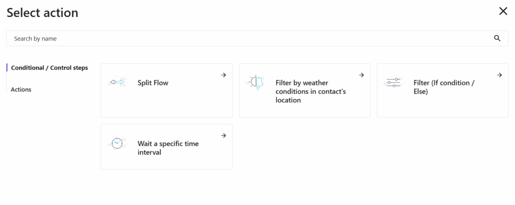 automation conditional steps moosend's conditional steps