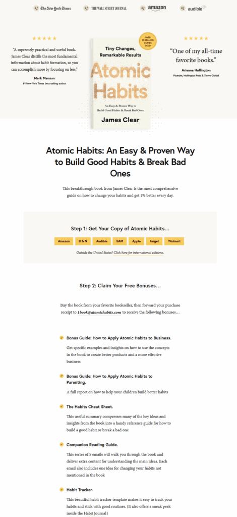 ebook sales page example ebook sales page example