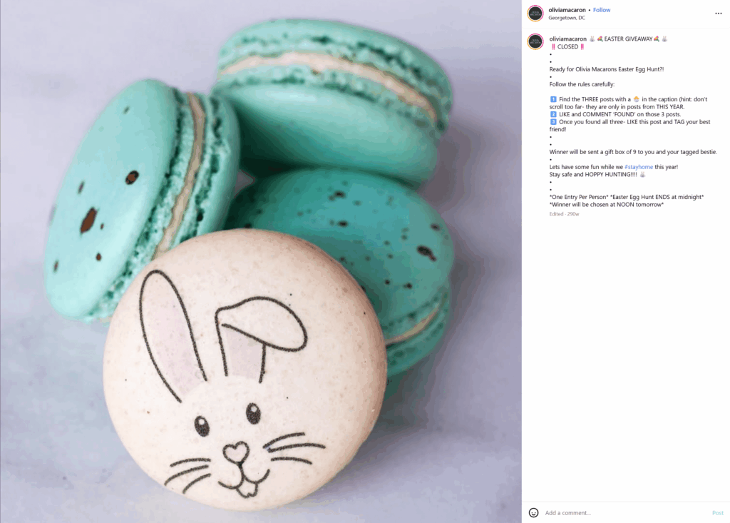 seasonal giveaway example seasonal giveaway example