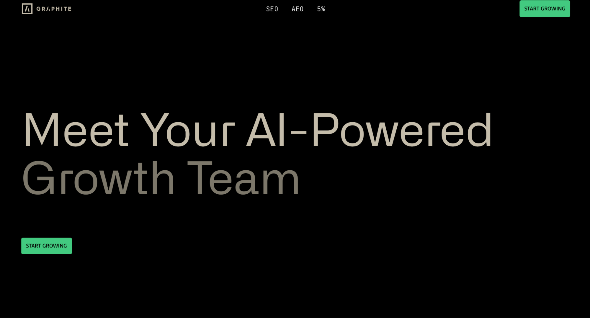 graphite agency homepage