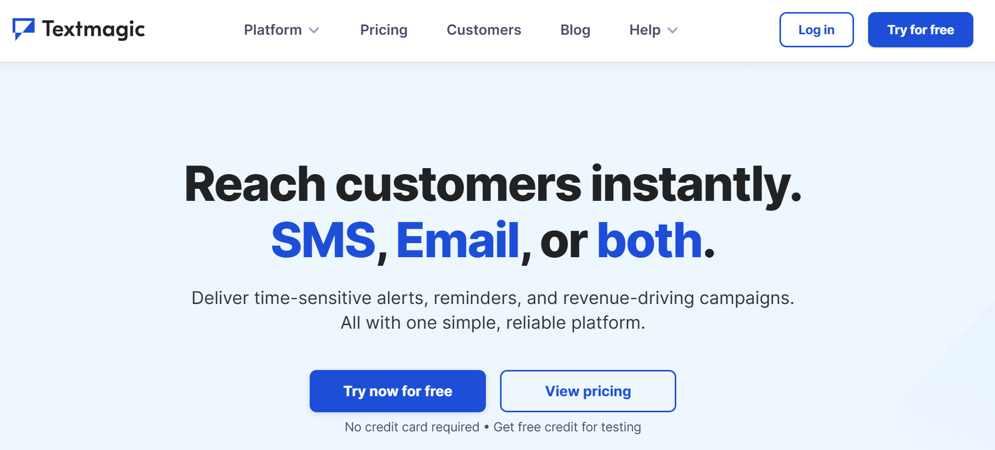 textmagic sms marketing tool for small business