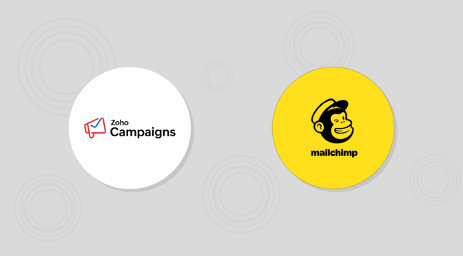 zoho campaigns vs mailchimp