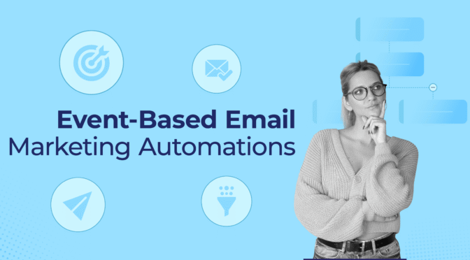 Event based email marketing automation hero image