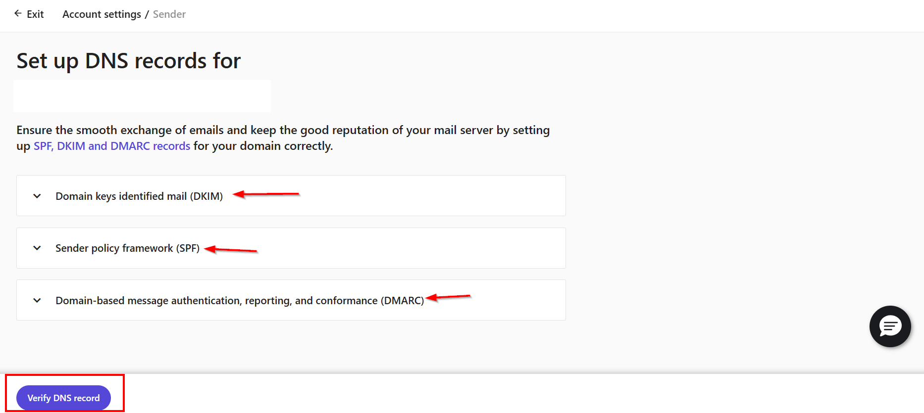 dns record verification