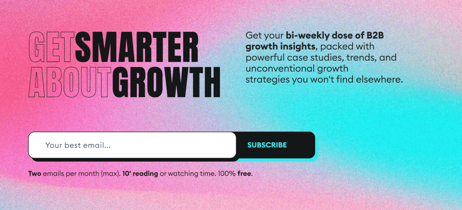 growthwaves landing page example