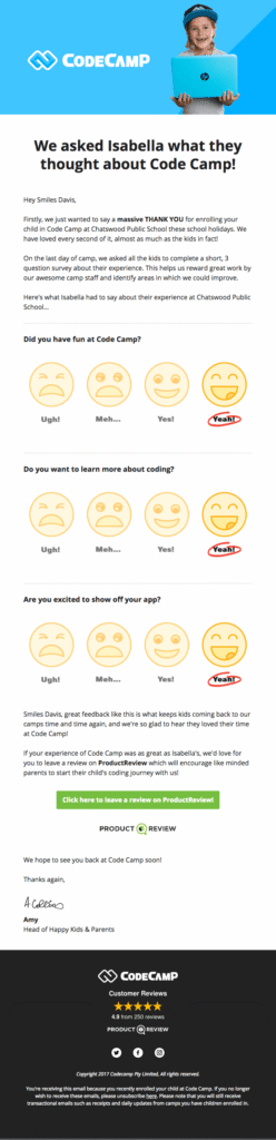 World Emoji Day email idea