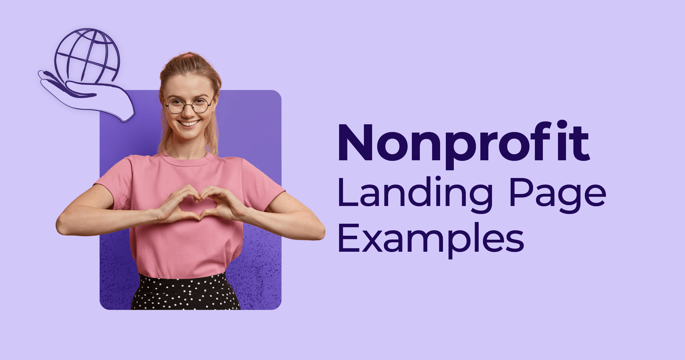 nonprofit landing page examples