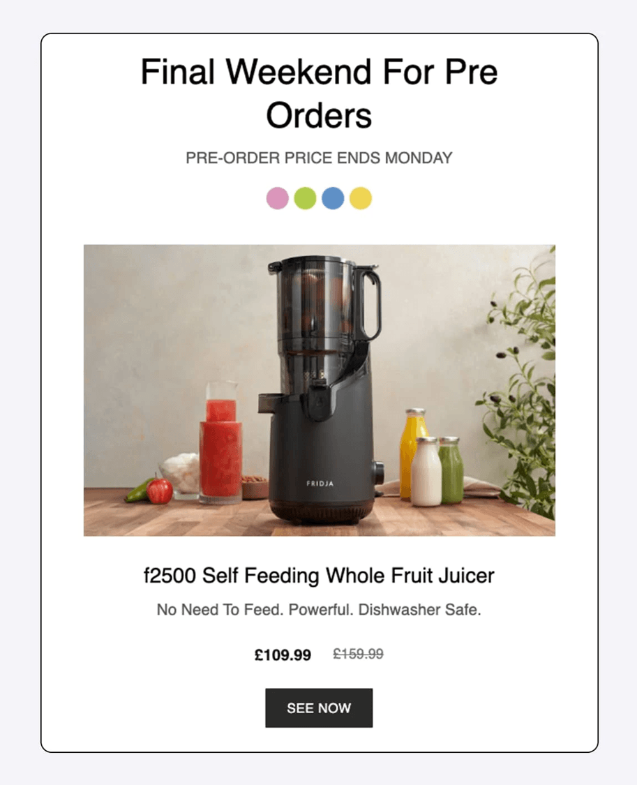 fridja promotion campaign