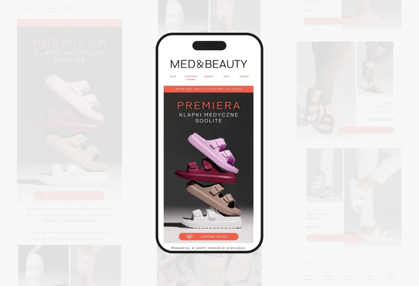 med&beauty email marketing success story example