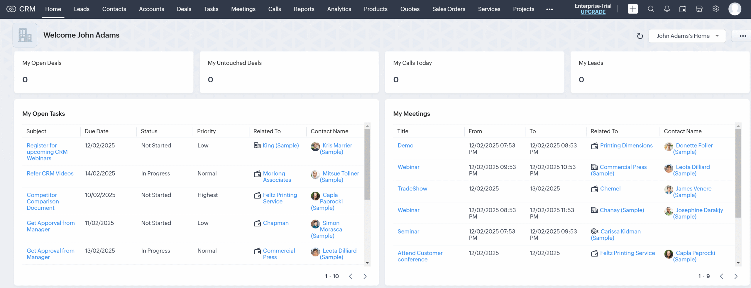 zoho crm marketing tool for startups