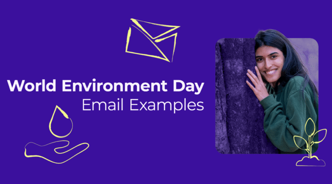 World Environment Day email examples