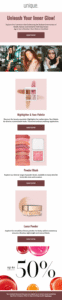 moosend's promotional email promotional email template for eco-friendly products