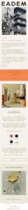 eadem's welcome email small business thank you message to customers