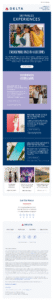 delta's email announcing new events offered through SkyMiles Experiences